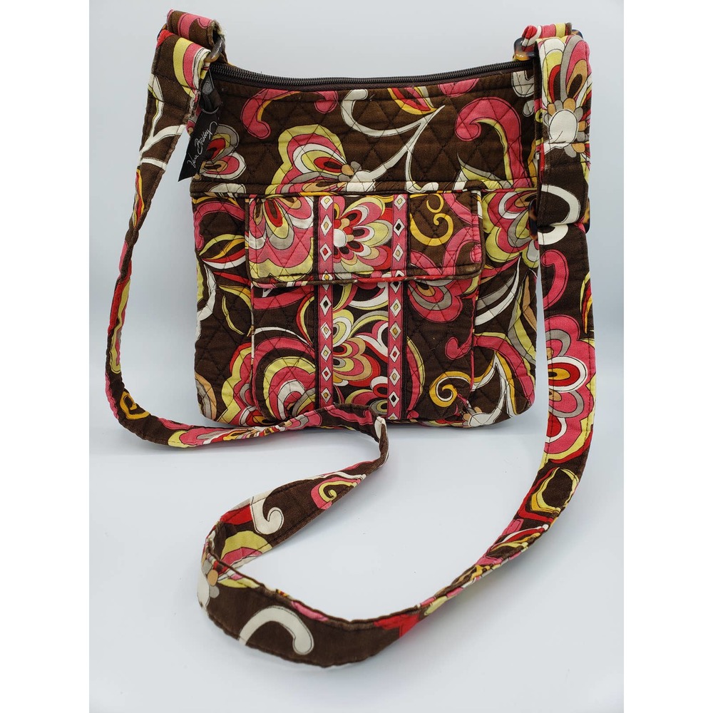 Vera Bradley 10"x10" Shoulder 60s, boho, Casual